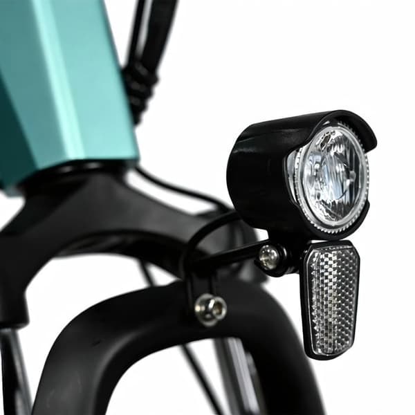 Fällbar Elcykel 20" YANGOR H19, 36V 10Ah, 7 Växlar, Blå