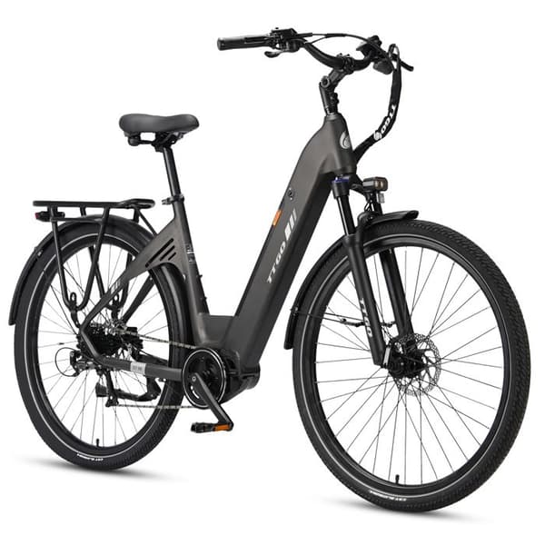 Stads Elcykel 28” TTGO C7 SE, Centrummotor 250W, 9 Växlar, Grå