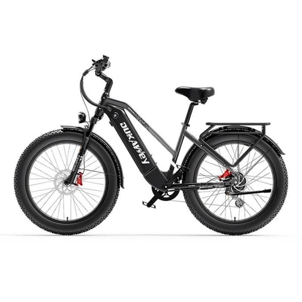Dukawey DM530 Plus elcykel för terräng, batteri 52V 20Ah, Typ SUV, Grå