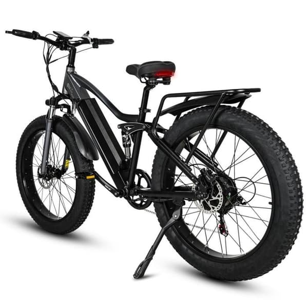 CMACEWHEEL TP26 elcykel, 18 Ah batteri, breda däck, Grå