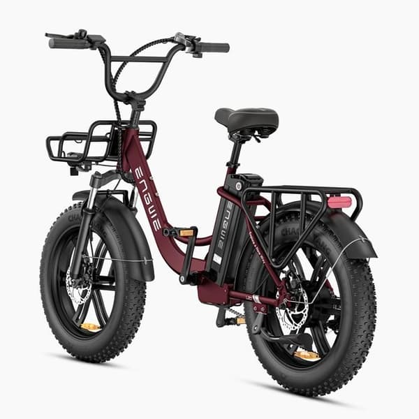 Elcykel ENGWE L20 BOOST, moment sensor, Röd