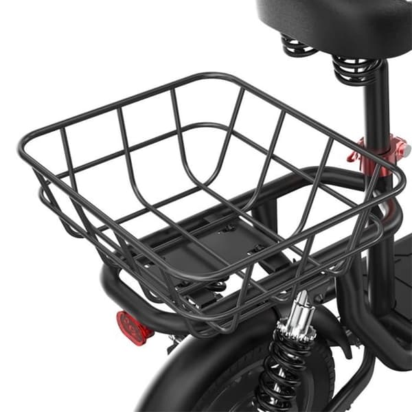 El-scooter - i12, hastighet 25 km/h, Svart