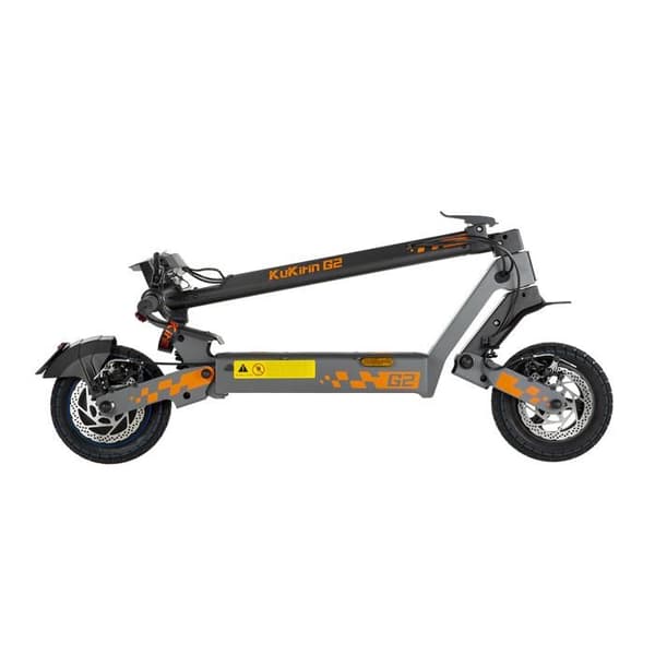 KUKIRIN G2 Fällbar Elektrisk Sparkcykel, Räckvidd 65KM, Däck 10", Max 25 km/h, Svart
