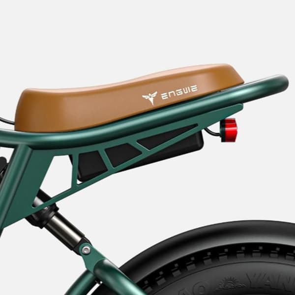 Engwe M20 elcykel, dubbel fjädring, svart