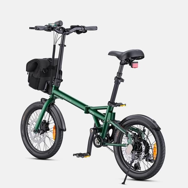 ENGWE ZIP Elcykel Fällbar Lätt 16", 250W, moment sensor, Grön