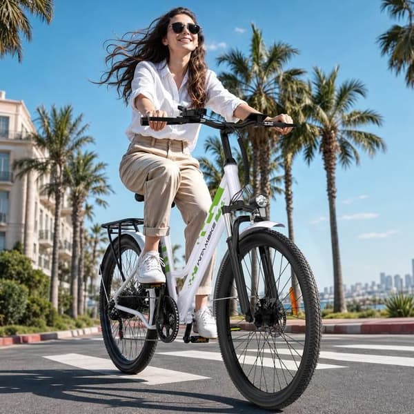 WITAMBIKE C26 PRO Elcykel Stad 26" 36V 20Ah, Vit