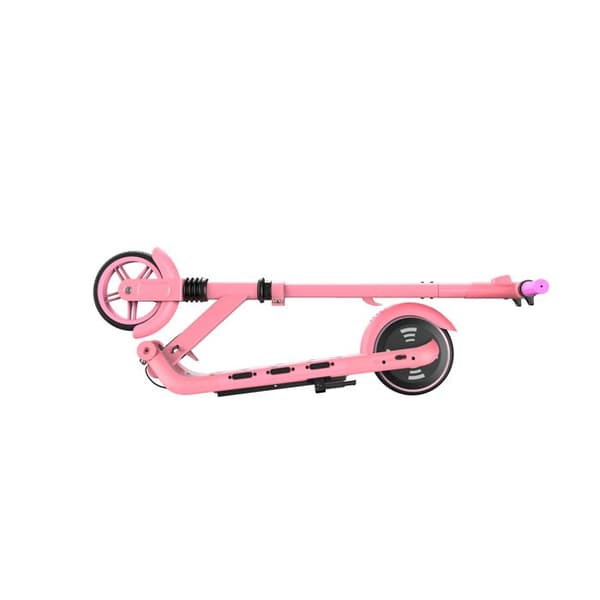 Barn Elektrisk Sparkcykel KIDDOWE K2, 12KM, Heltäckande Däck 6,5", Rosa