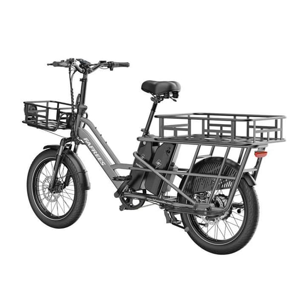 Fafrees FF20 CUV el-cykel, dubbelbatteri, grå