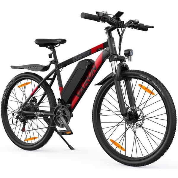 Elcykel VARUN M27-1, Terräng 27,5” Hjul, Röd