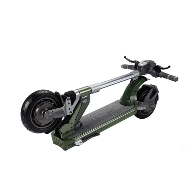 El-scooter TANK TORQ TK2, dubbel motor, 60 V batteri, grön