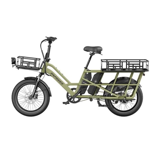 Fafrees FF20 CUV elcykel, dubbelbatteri, grön