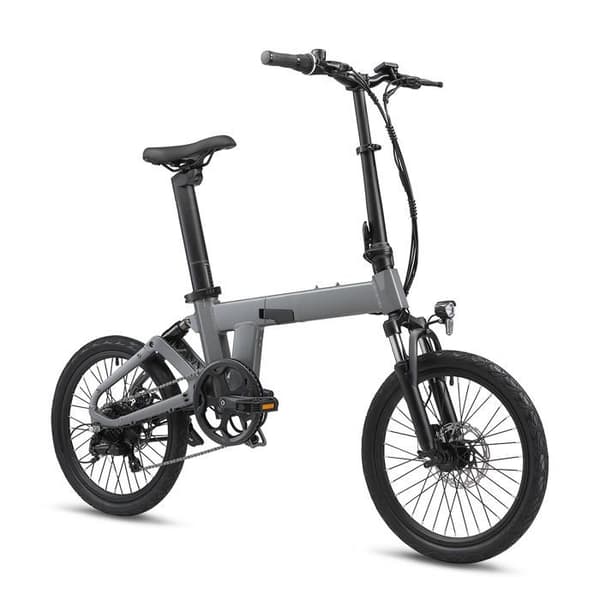 Fällbar Elcykel 20" YANGOR H19, 36V 10Ah, 7 Växlar, Grå