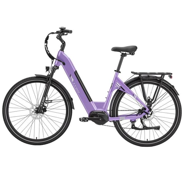 Stads Elcykel 28” TTGO C7 SE, Centrummotor 250W, 9 Växlar, Lila