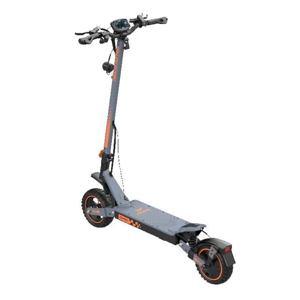IWAFO IS2PRO, hopfällbar el-scooter, terräng, svart