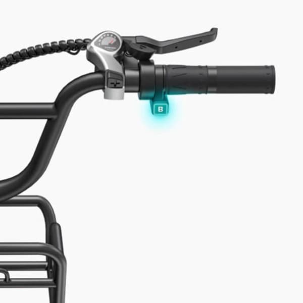 Elcykel ENGWE L20 BOOST, moment sensor, Svart
