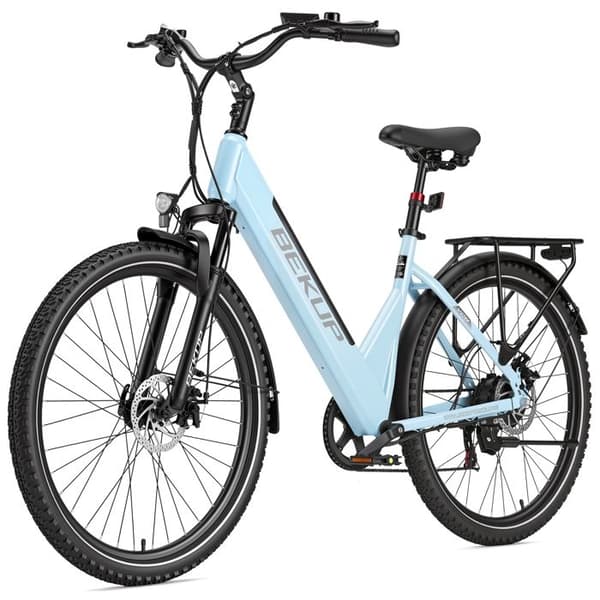 Stads Elcykel BEKUP V28, 28", 522Wh, Räckvidd 75km, Blå