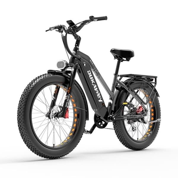 Dukawey DM530 Plus elcykel för terräng, batteri 52V 20Ah, Typ SUV, Grå