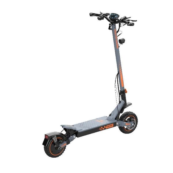 IWAFO IS2PRO, hopfällbar el-scooter, terräng, svart