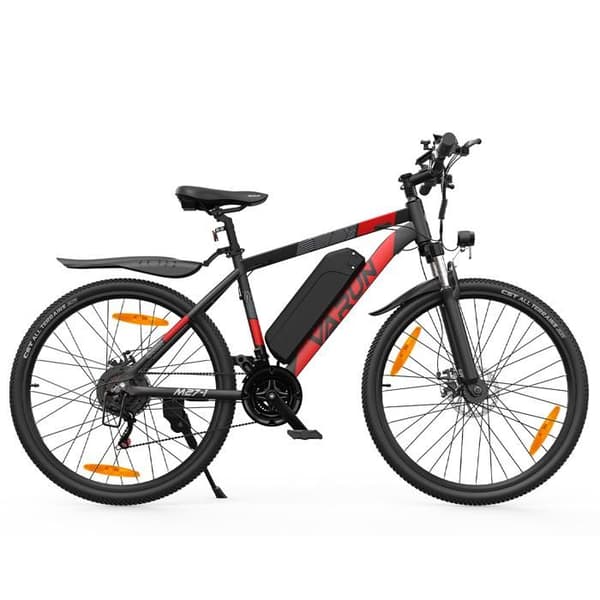 Elcykel VARUN M27-1, Standard 25 km/h, Röd