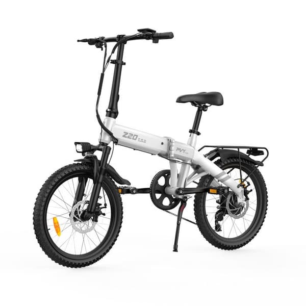 Lätt Elcykel PVY Z20 PRO EVO, Moment Sensor, 120 km Räckvidd, Vit