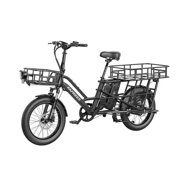 Fafrees FF20 CUV el-cykel, dubbelbatteri, svart
