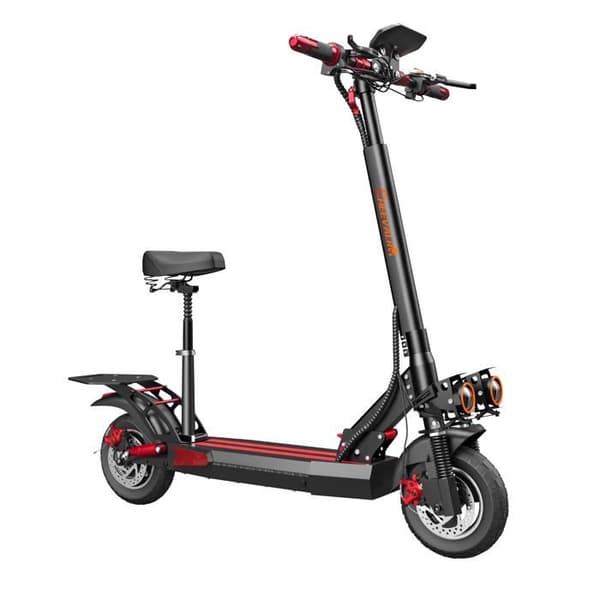 El-scooter Cheevalry X9 PRO, 10 tum, batteri 48V 21Ah, svart