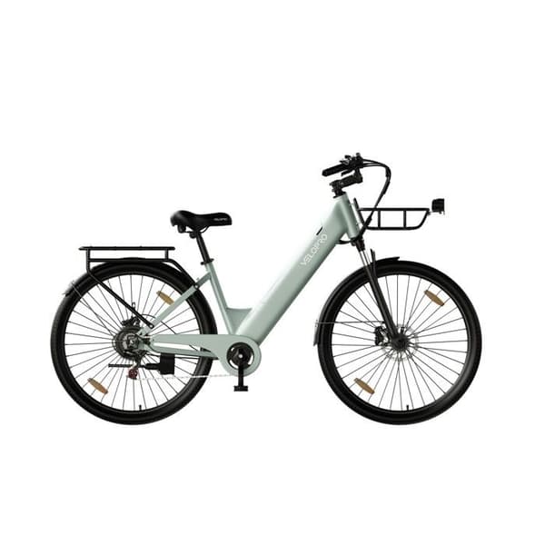Stads elcykel Velopro C1PRO 250 W, 36 V 18 Ah, grön
