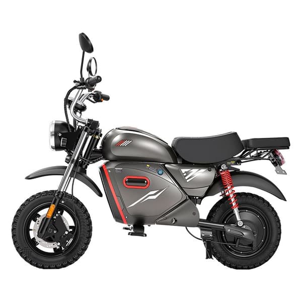 Elcykel Scooter Y18 – Terräng 15", Batteri 48V 20Ah, NFC, Grå