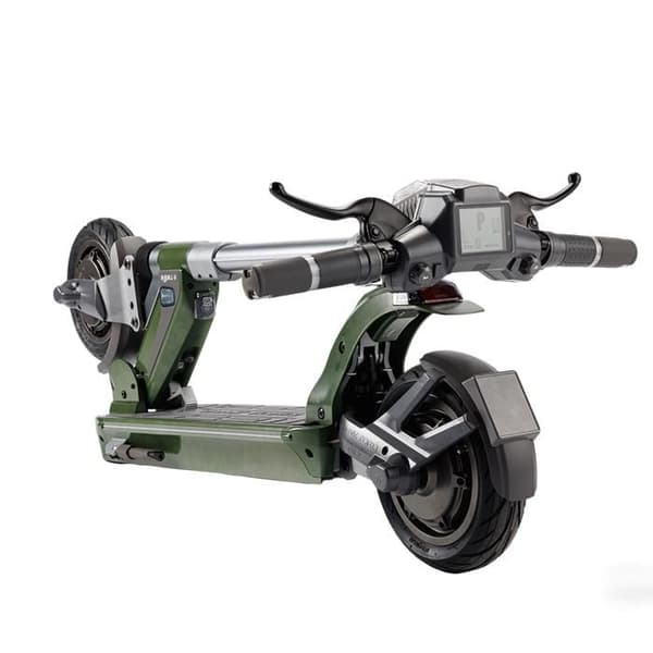 El-scooter TANK TORQ TK2, dubbel motor, 60 V batteri, grön