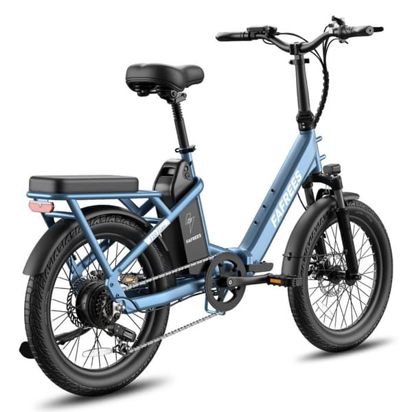 Fällbar Elcykel 20" FAFREES F20 Flex, 36V 25Ah, Moment Sensor, Lång Räckvidd, Blå