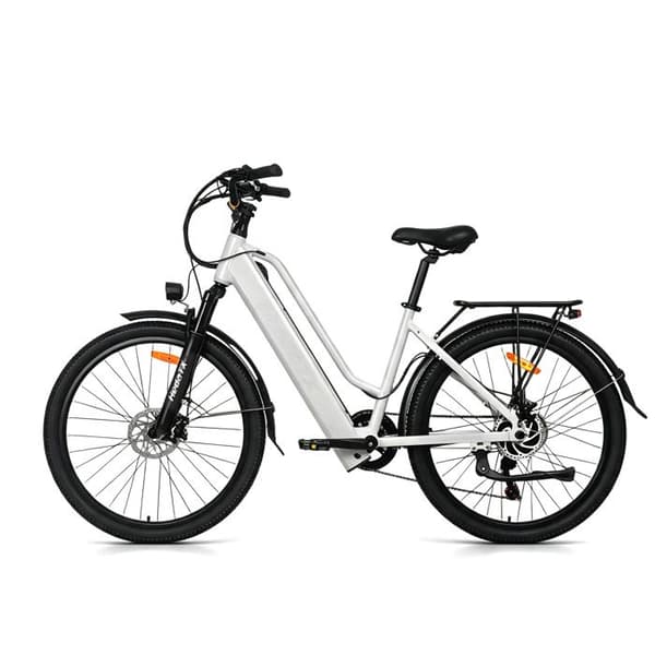 Stads Elcykel HedaTX TX2, 768 Wh, 7 Växlar, Vit