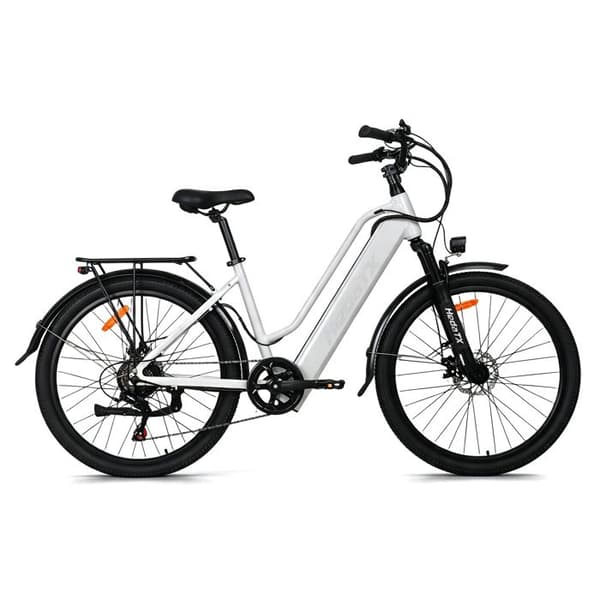 Stads Elcykel HedaTX TX2, 768 Wh, 7 Växlar, Vit