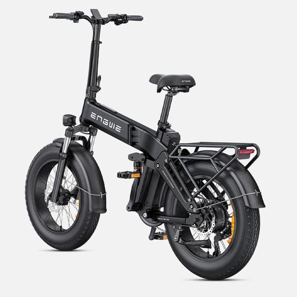 ENGWE Engine Pro 3.0 Boost Fällbar Elcykel, Svart