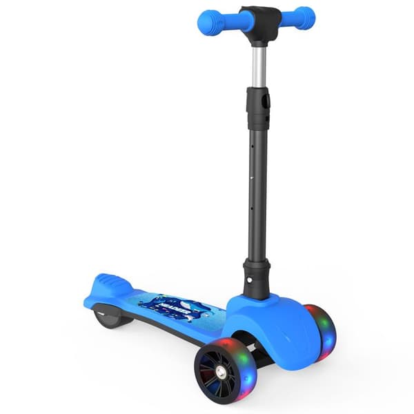 El-scooter Barn 3 Hjul med LED-hjul Headeer H2