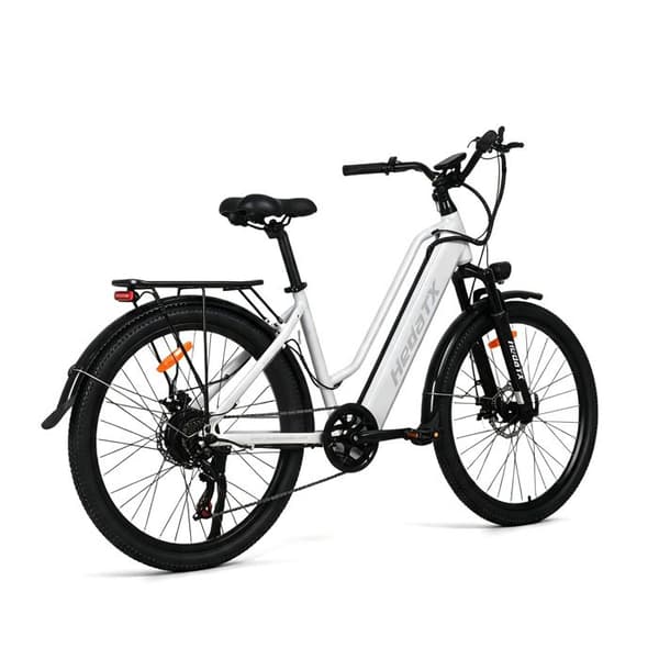 Stads Elcykel HedaTX TX2, 768 Wh, 7 Växlar, Vit