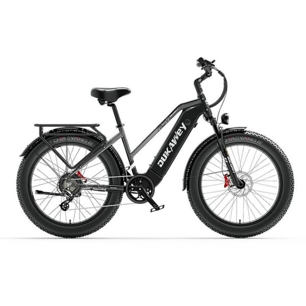 Dukawey DM530 Plus elcykel för terräng, batteri 52V 20Ah, Typ SUV, Grå