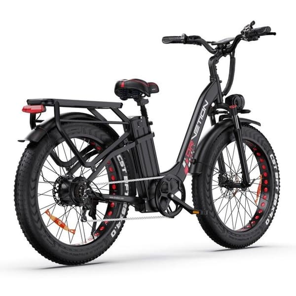 Elcykel DRVETION CTR26, Samsung-batteri 15 Ah, svart