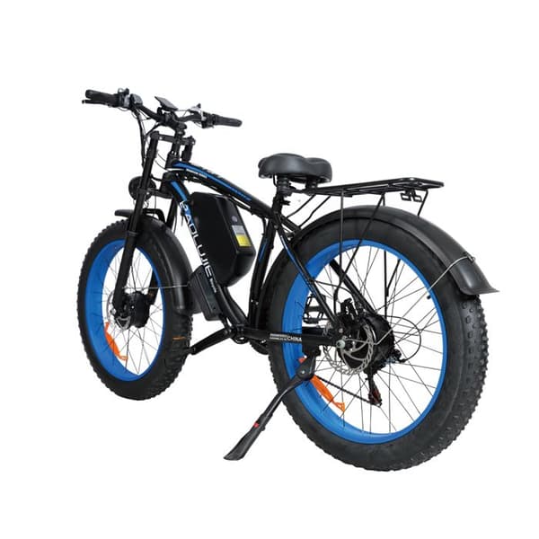BAOLUJIE DP2602 Elcykel Terräng Dubbel Motor 48V 23Ah, Grön