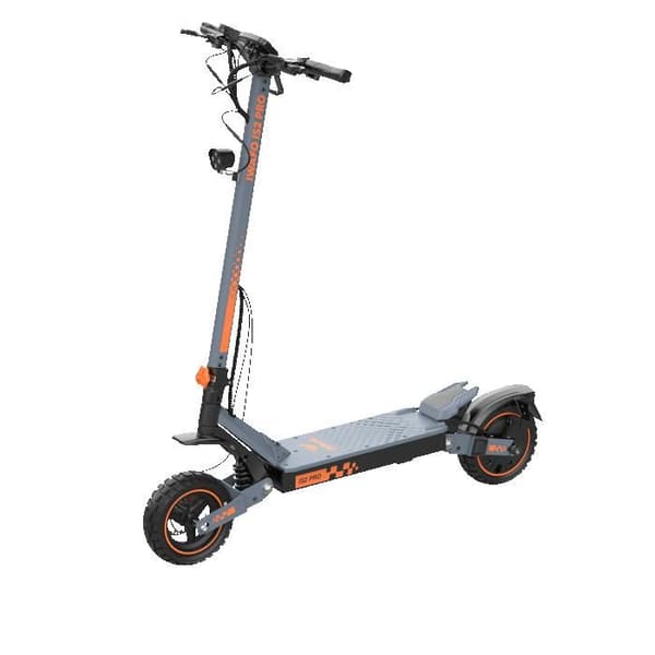 IWAFO IS2PRO, hopfällbar el-scooter, terräng, svart