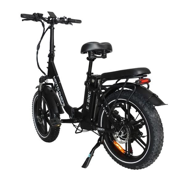 Stads Elcykel MOTO CHEFE DZ2030, Däck 20×4.0, 7 Växlar, Svart