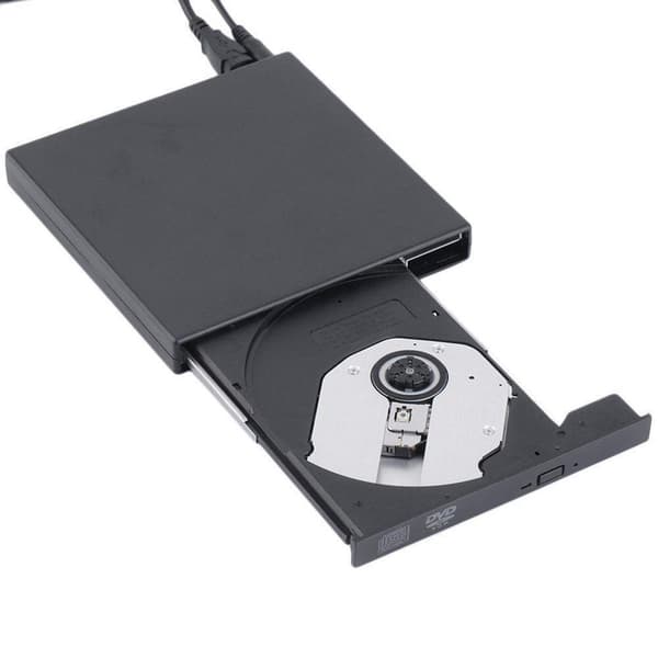Plug & Play Ekstern CD/DVD-drev Afspiller Læser - USB 2.0 CD-ROM Læser & Brænder