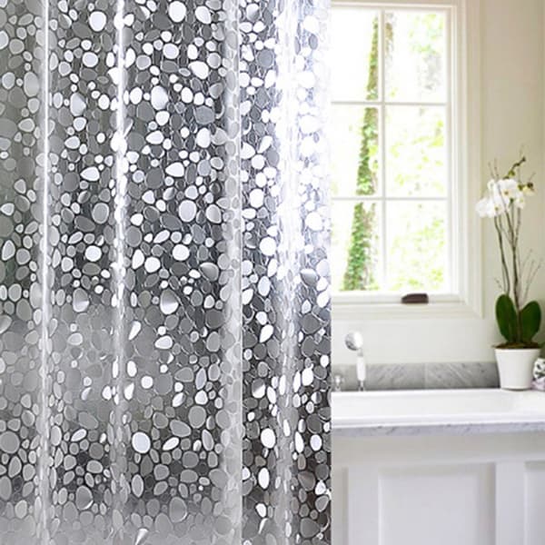 Duschdraperi-Transparent-Vattentätt-Badrum-Bredd-180cm