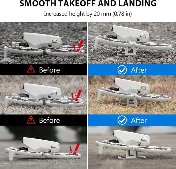 Velegnet til DJI Flip drone tilbehør, foldbar Velegnet til DJI Flip Fly More Combo