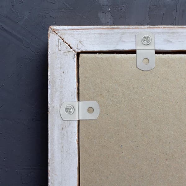 Canvas Offset Clips 3.18 mm - 20 delar för tavelmontering med skruvar