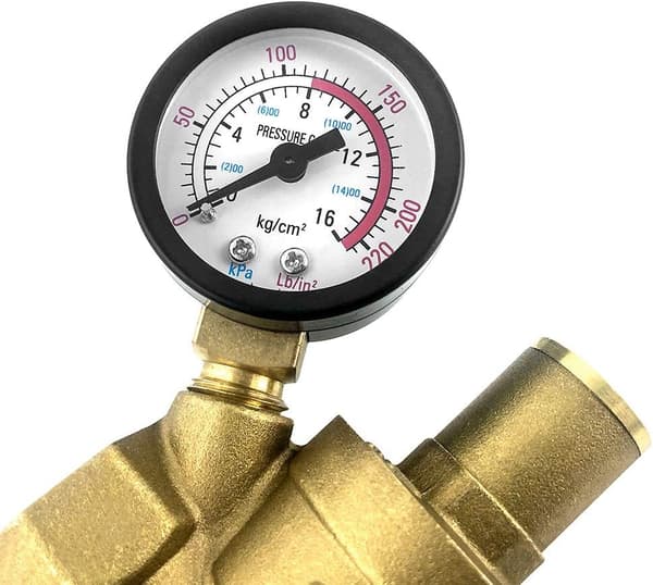 DN20 mässing vatten tryckregulator med justerbar tryckreduceringsventil
