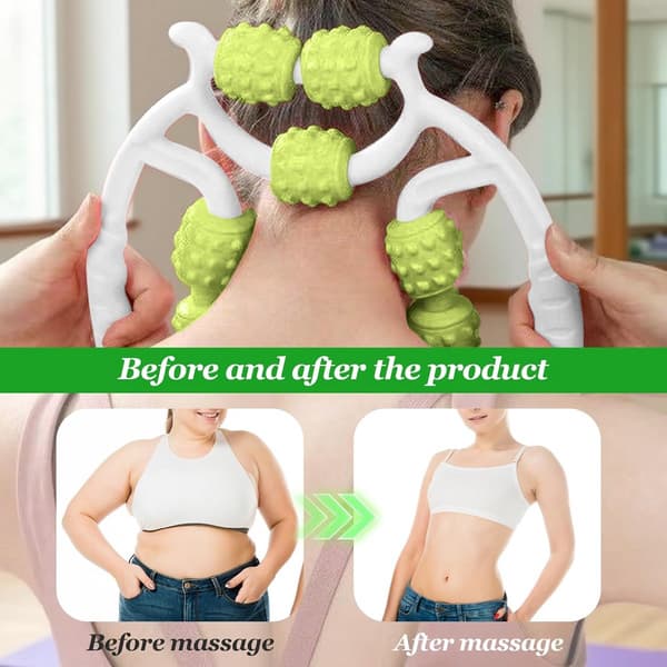 Cellulitmassageapparat - Anti-cellulitenhet - Koppningskoppar - Slim