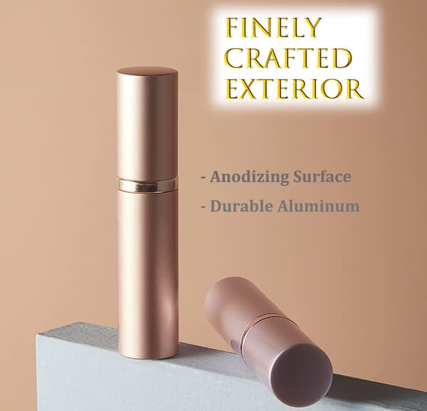 Miniparfymflaska, påfyllningsbar atomizer, 5 ml läckagesäker atomizer, lämplig för resor