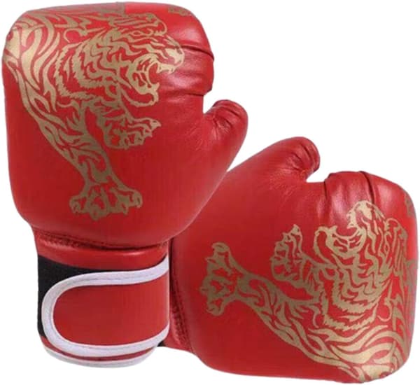 Boxhandskar för barn - Boxhandskar för barn - Röd - 6oz
