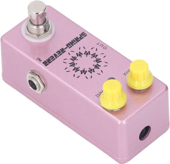 Spring Space Reverb Effektpedal til Basguitar - Spring Reverb Lydeffektpedal