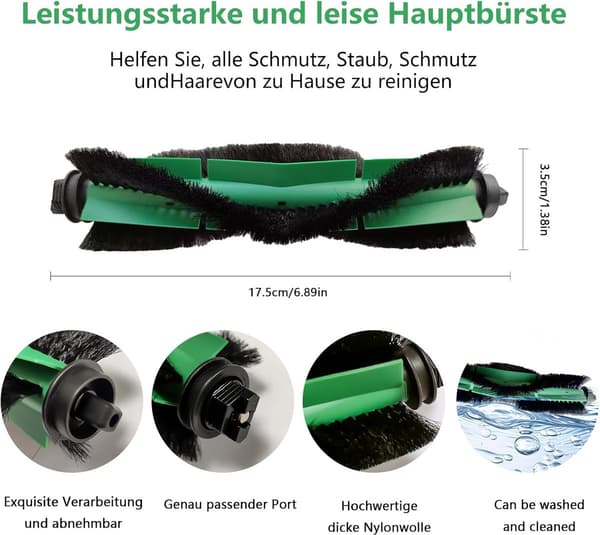 Reservedele egnet til iRobot Roomba Combo Essential - Komplet sæt